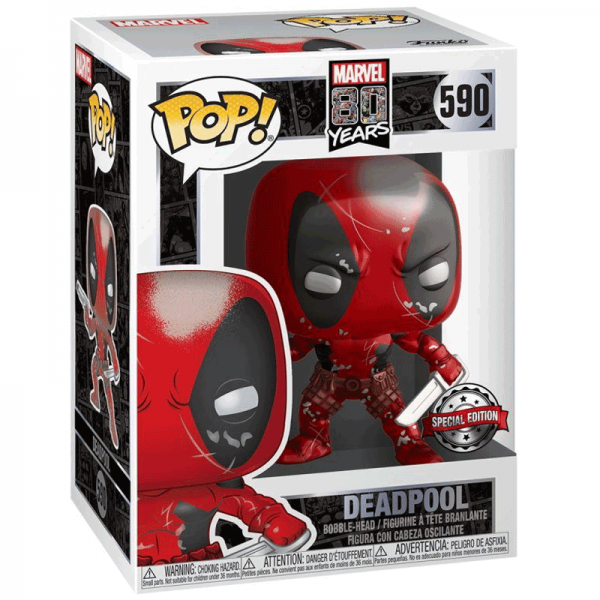 FUNKO POP! - MARVEL - 80th First Appearance Deadpool #546 Special Edition